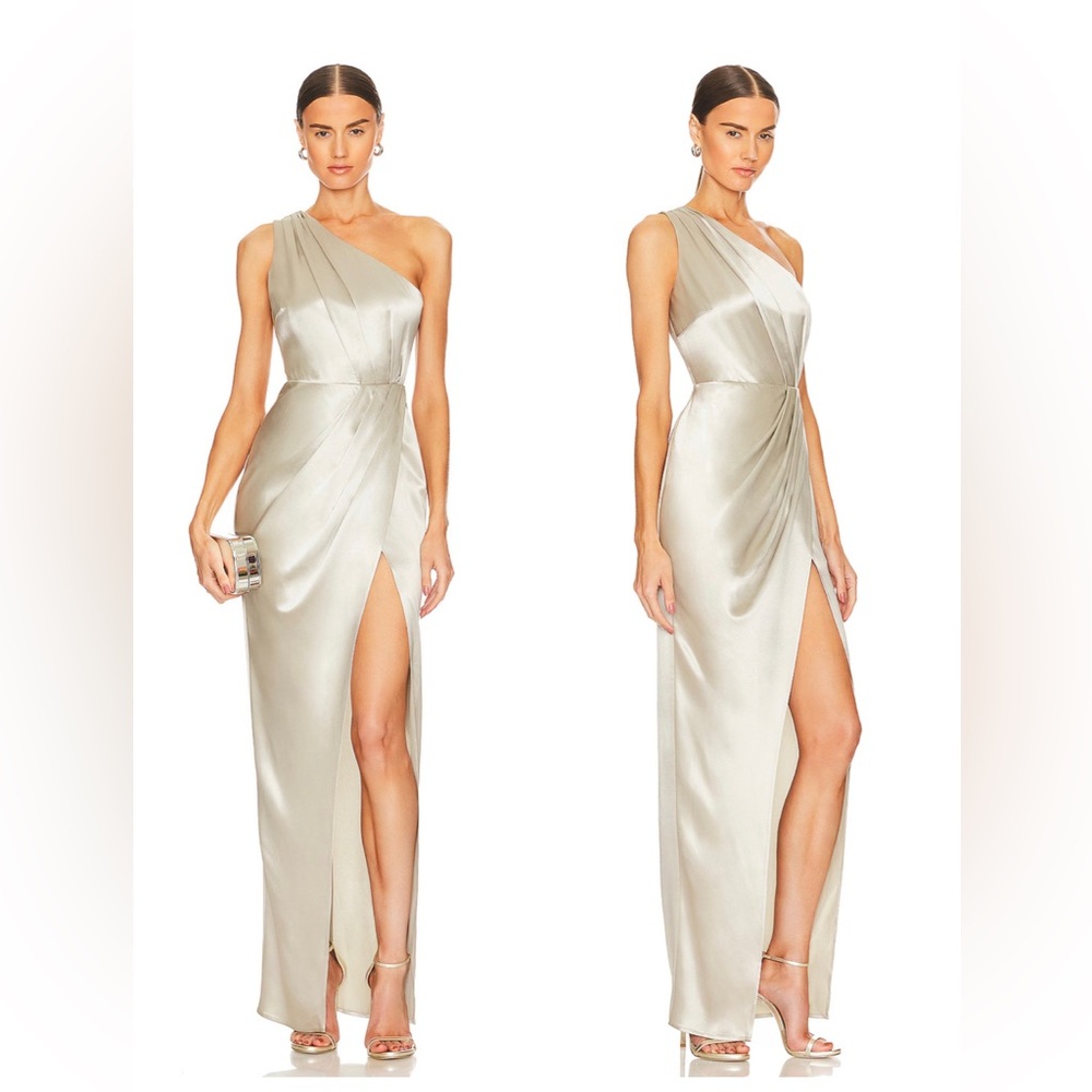 SAU LEE x REVOLVE Preston Dress in silver